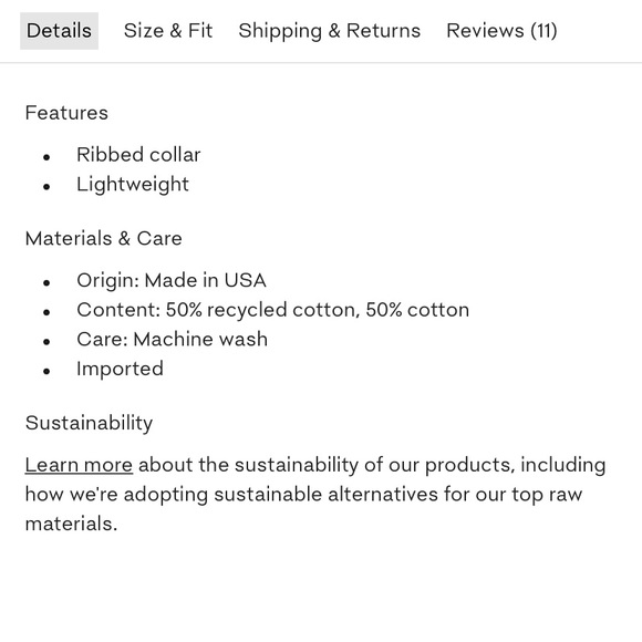 Aritzia denim forum Kate tee - Picture 3 of 6